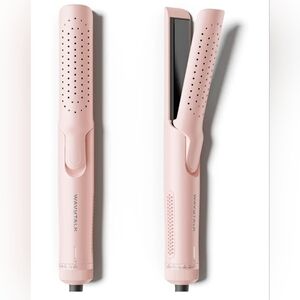 Yellow Wavytalk Airflow Styler Curling Iron, Cool Curl, 360° Cool Air